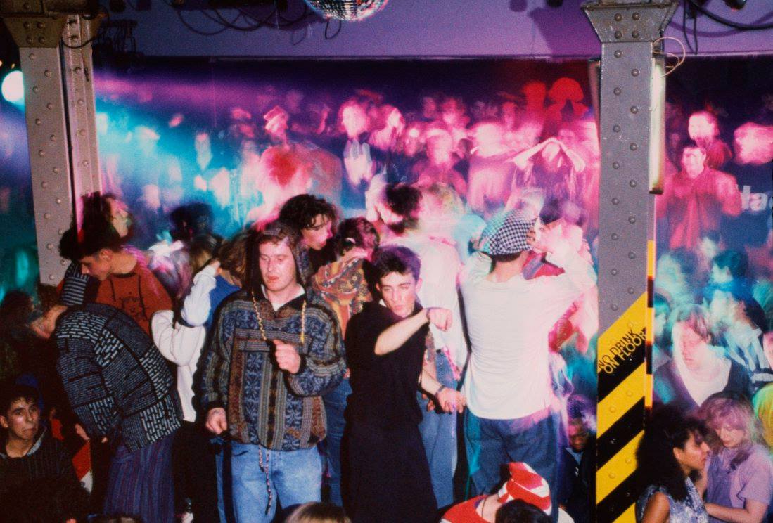 Hacienda, Manchester, 1990. By Patrick Harrison.