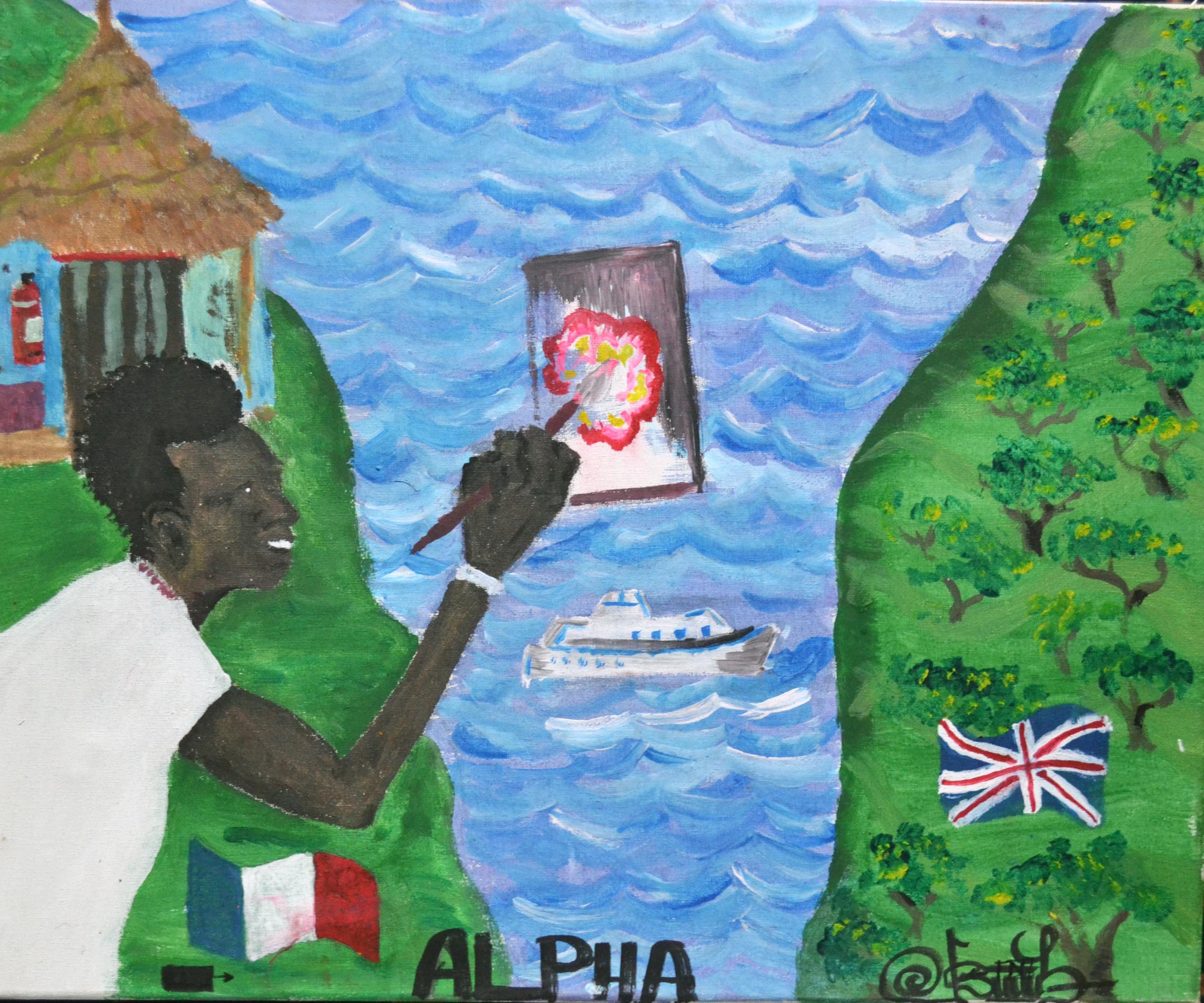 Painting by Alpha