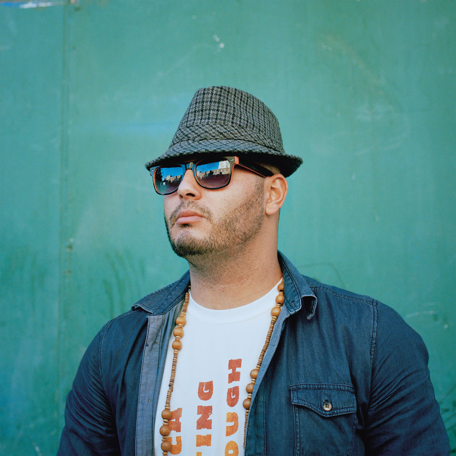 Saz, a Palestinian rap artist who lives in Israel: “I prefer to be the bridge to bring people together.”