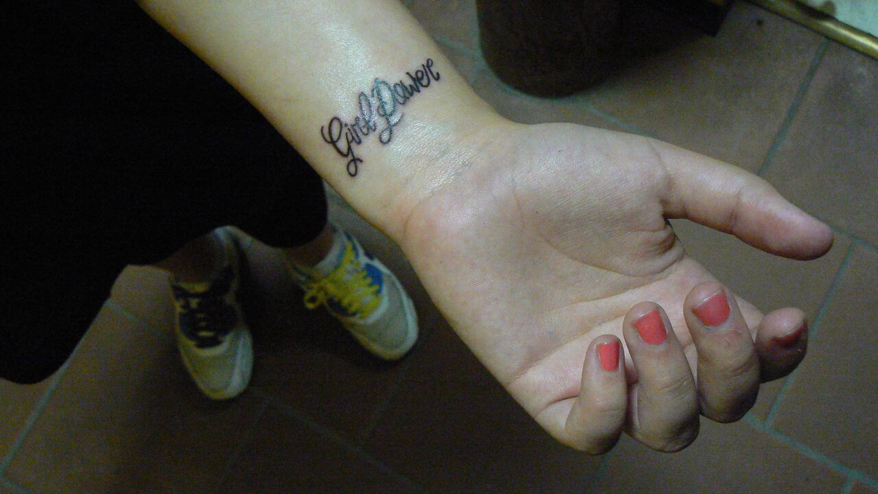 GirlPowerTatoo