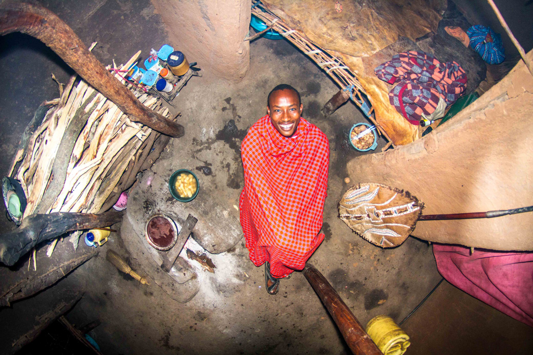 Echo Manyata, Kenya: Ezekiel, a 22-year-old warrior.