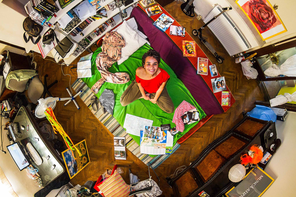 Bucharest, Romania: Andreea, a 24-year-old civil engineer.