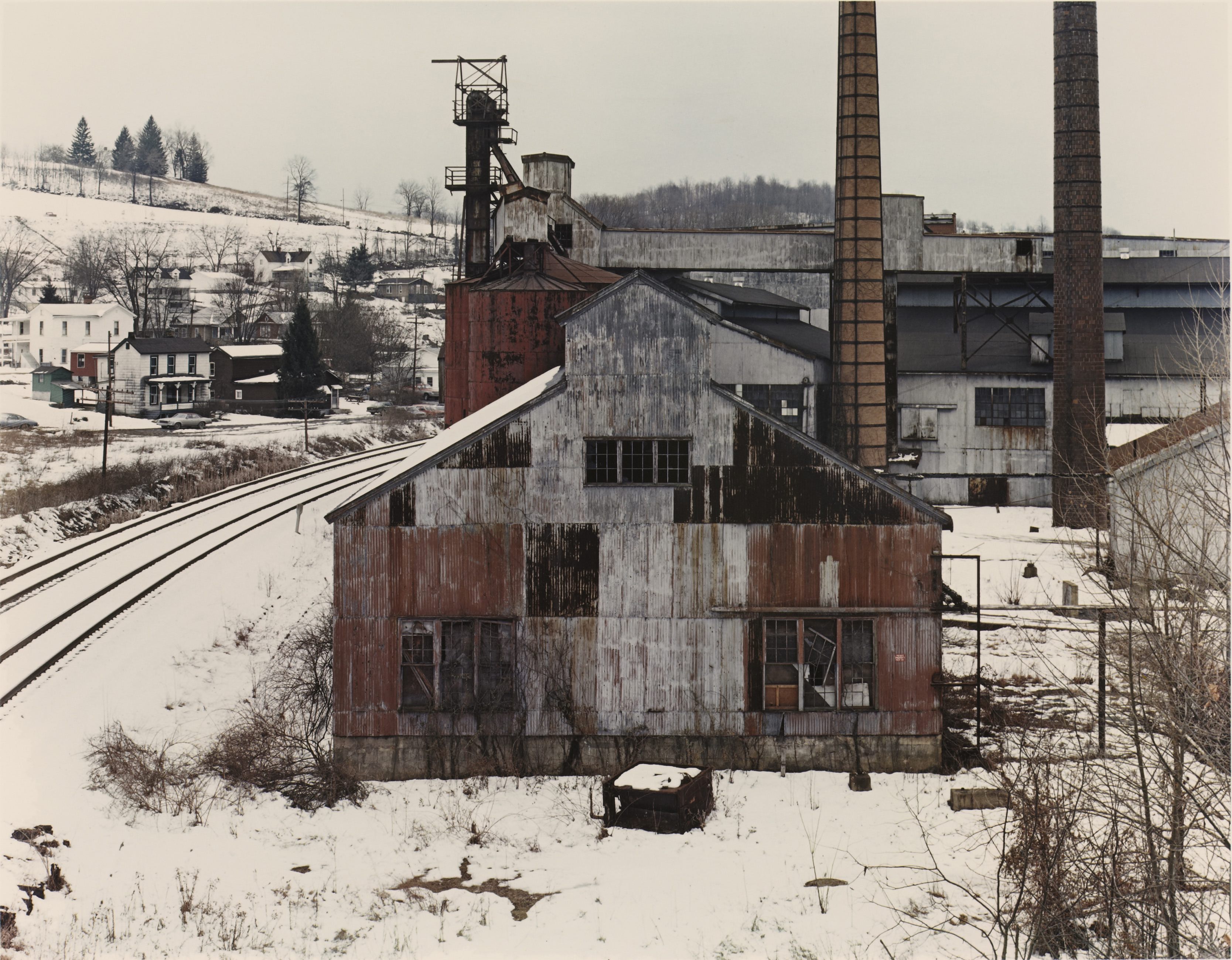 Grafton, West Virginia, February, 1983 © Joel Sternfeld courtesy Luhring Augustine Gallery and Beetles + Huxley Gallery
