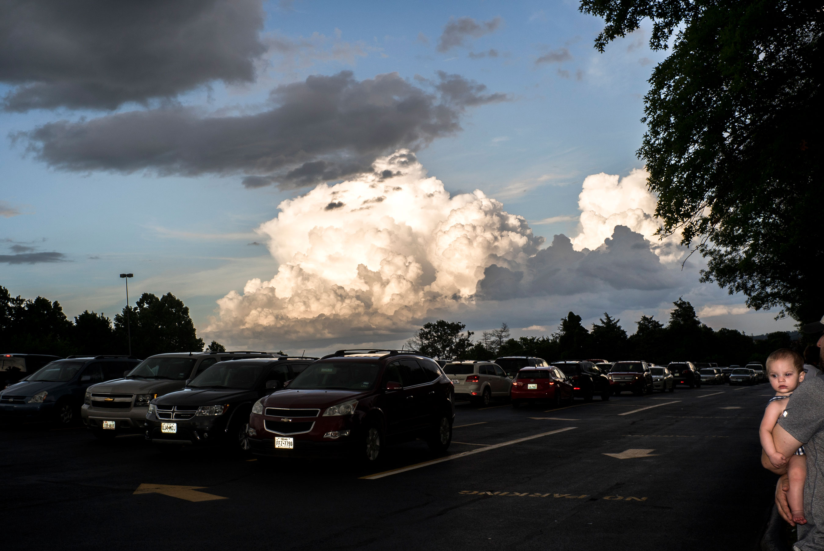 Branson, Missouri. 2015. The parking lot of Dolly Parton’s Dixie Stampede.