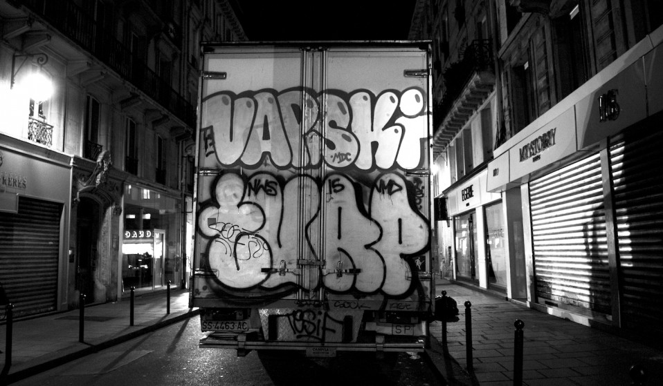 shooting the graffiti trucks
