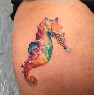 A tattoo by Esther Arocha.
