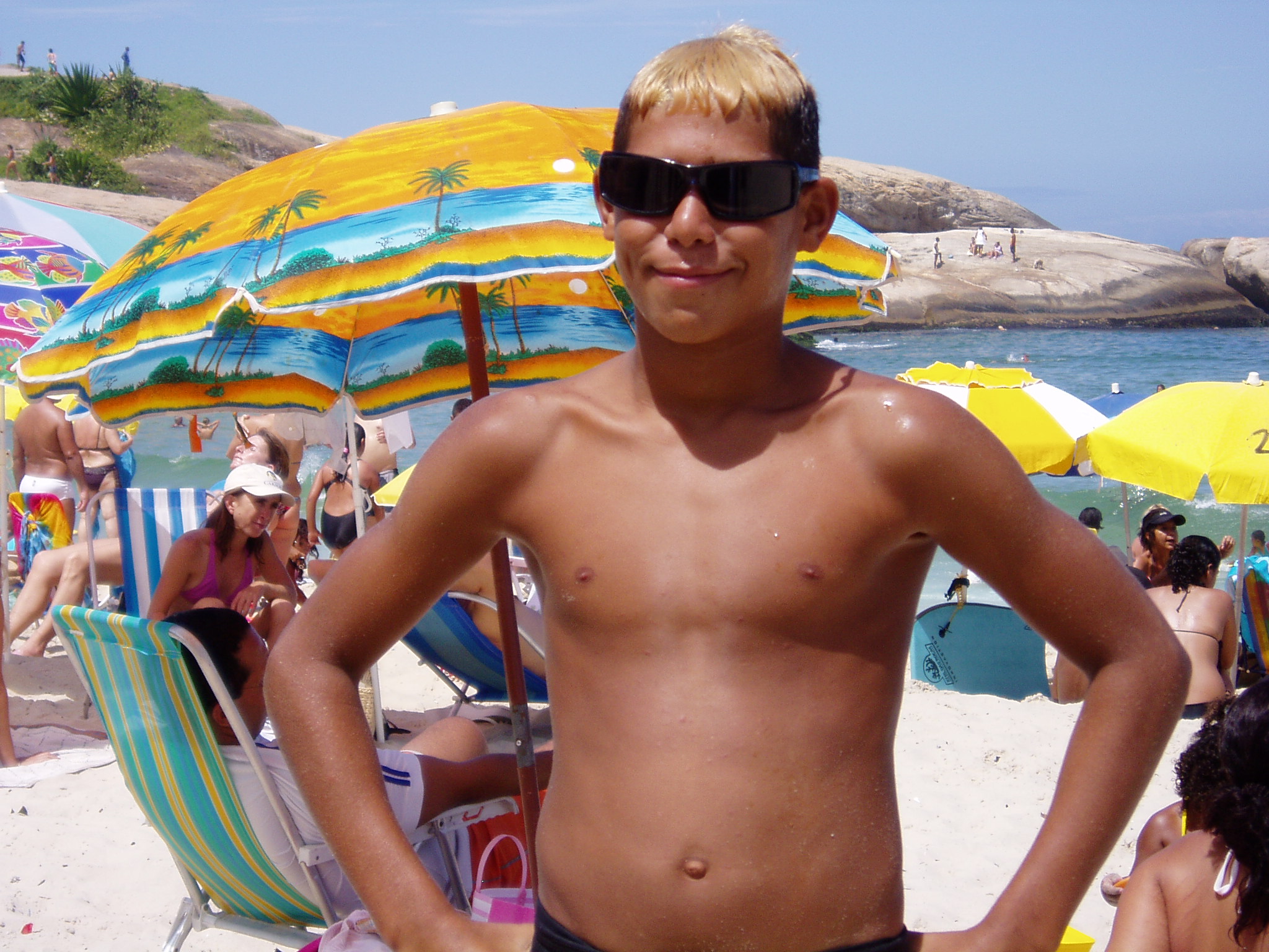A young Fabio