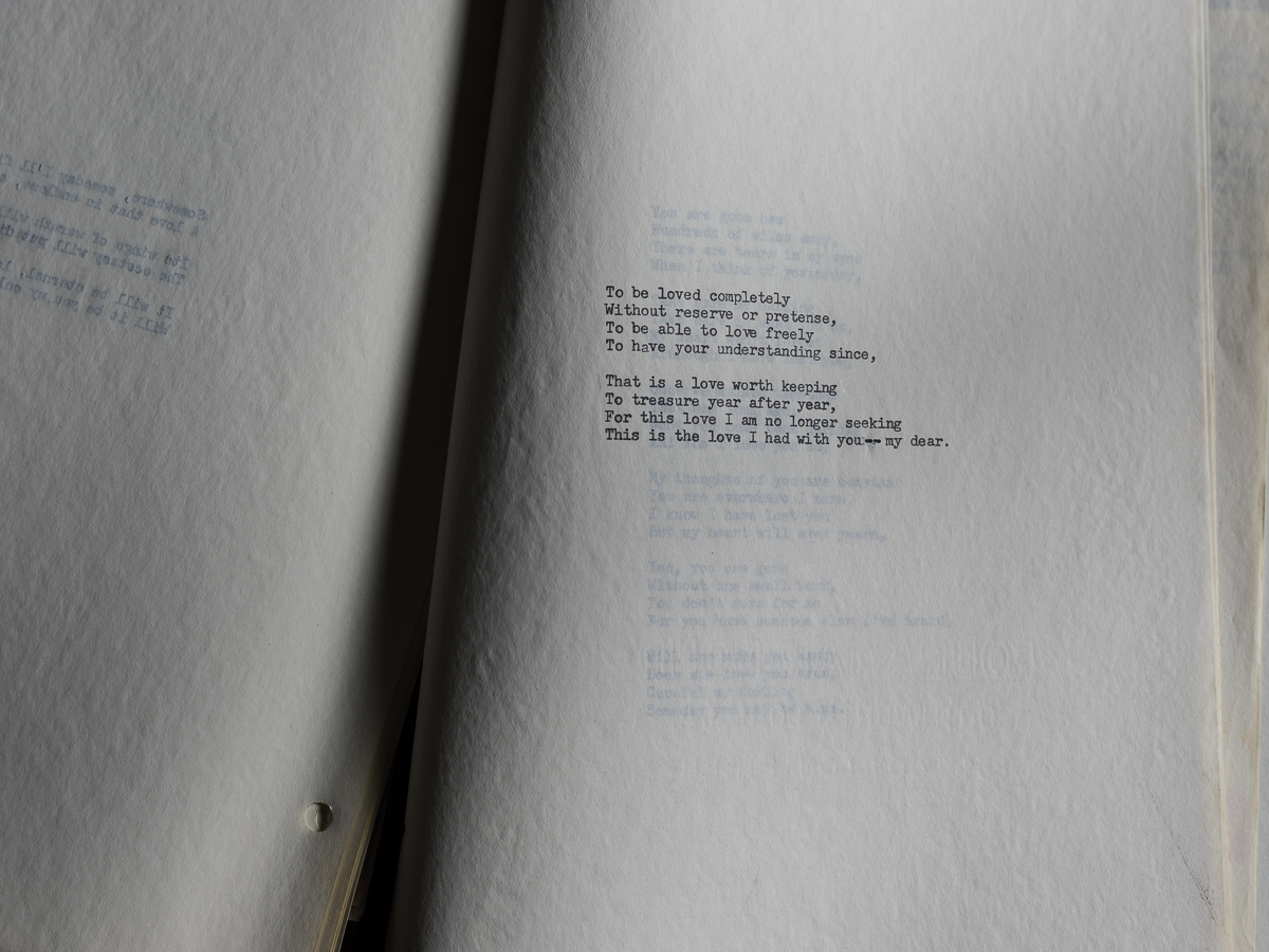 A Widow's Poem