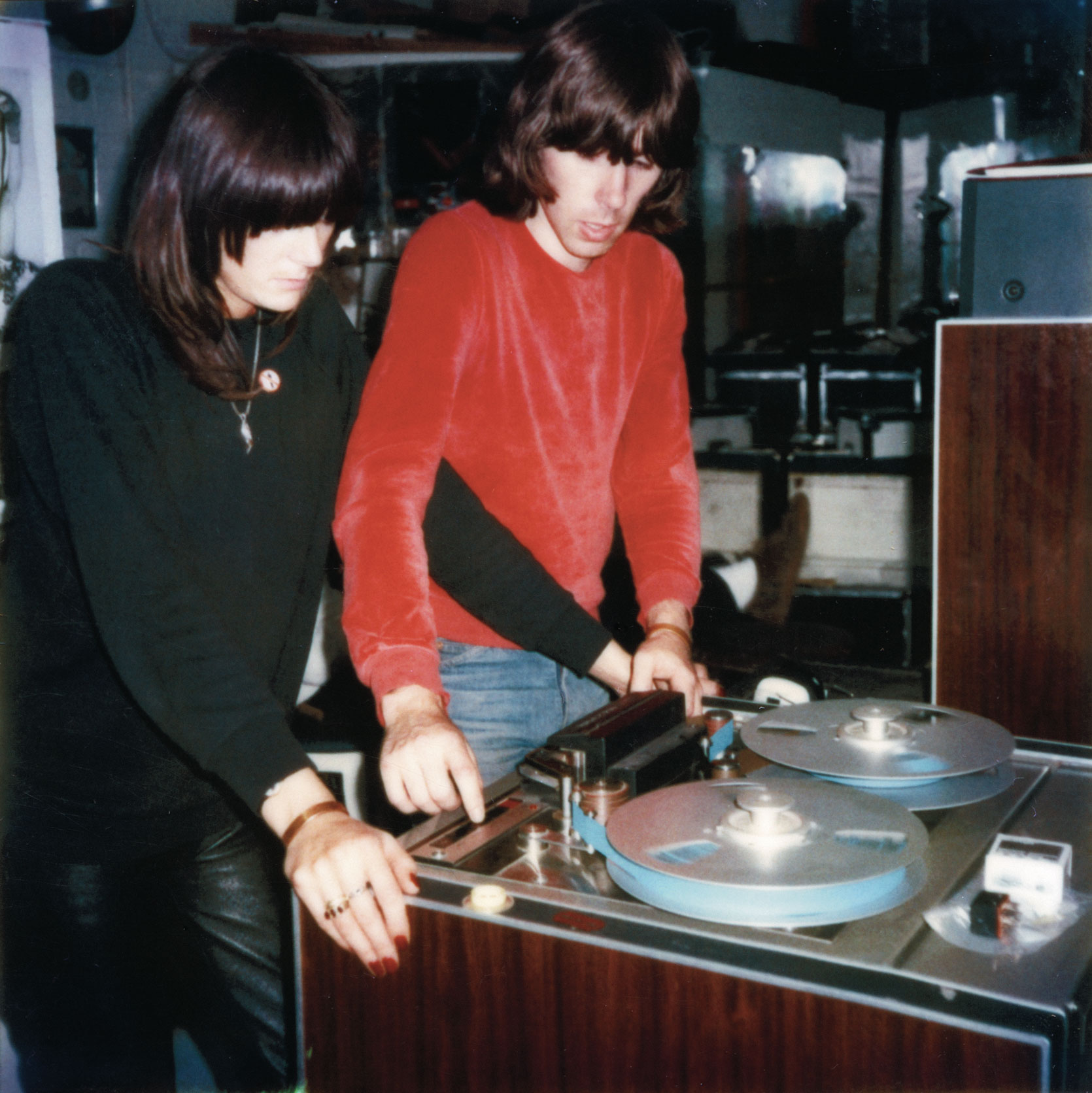 Recording session for 20 Jazz Funk Greats, London, 1979.