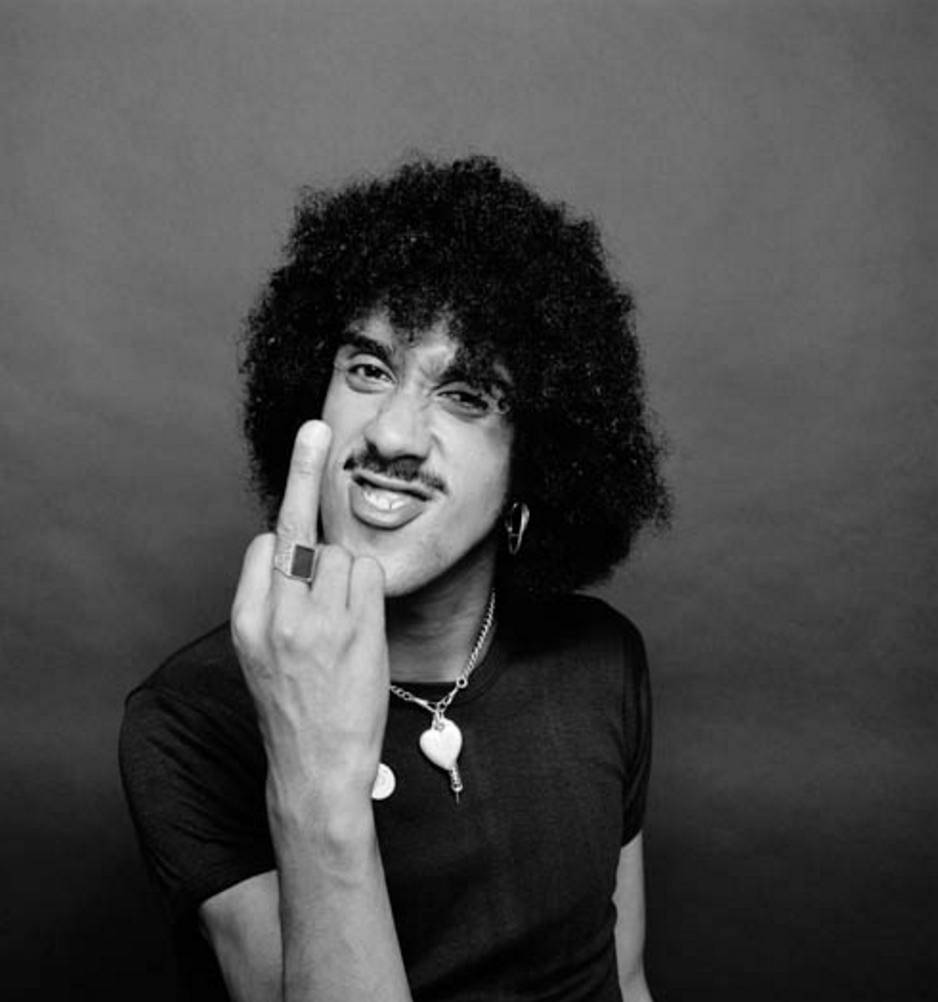 Phil Lynott, 1977.