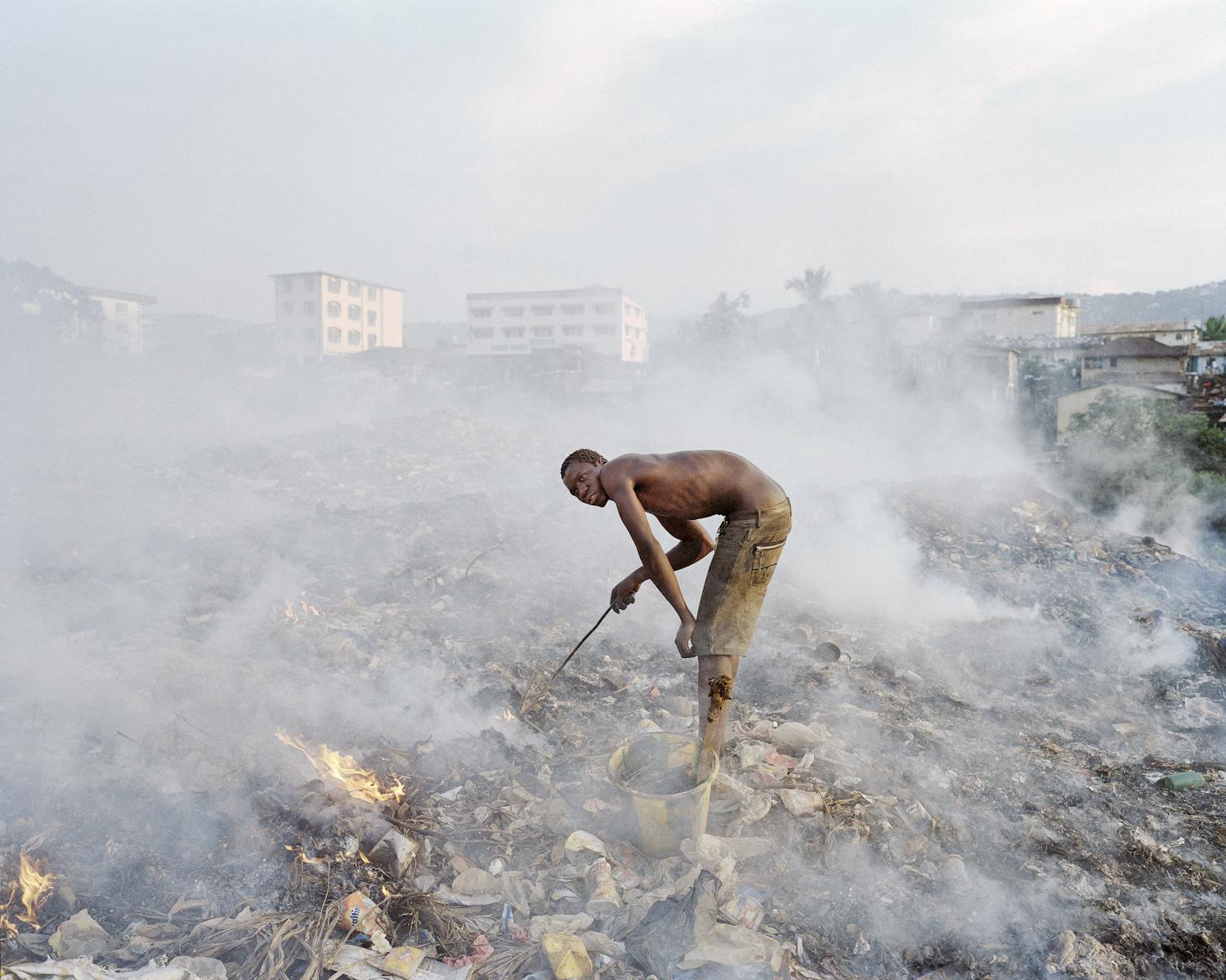Water in Sierra Leone, 2012.