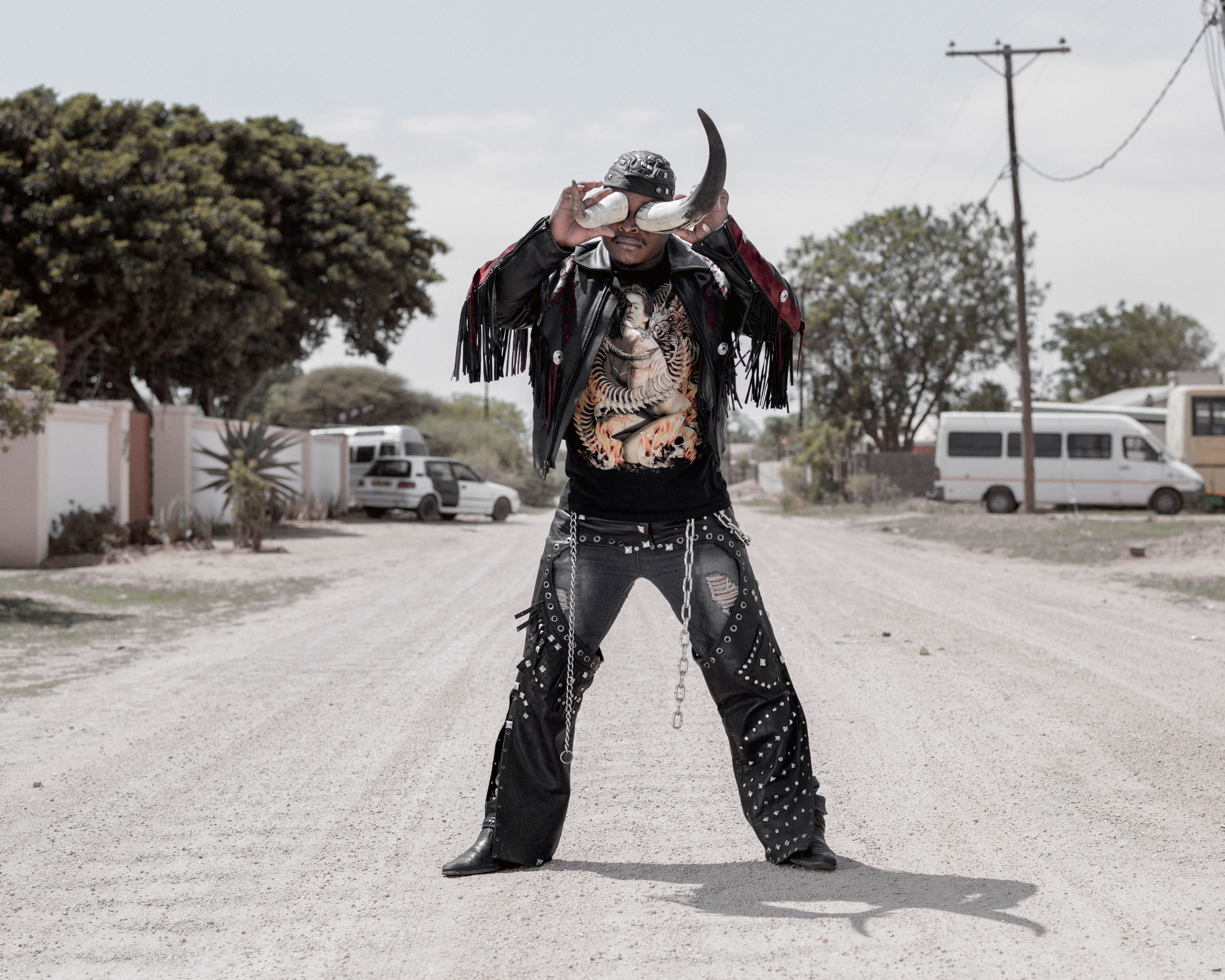 Cybok, a 27-year-old security guard who began listening to metal in 2008.