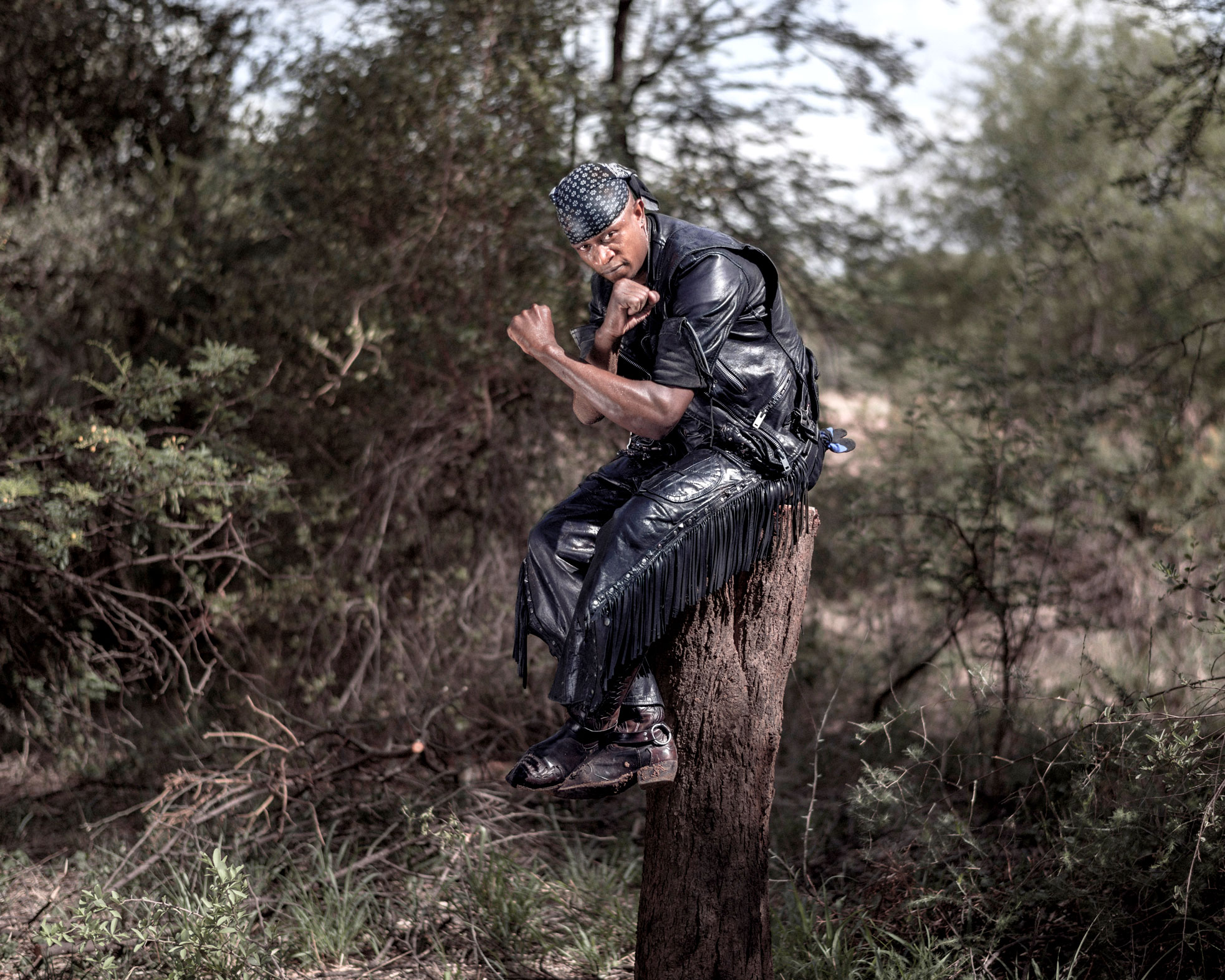 ‘Night Crawler’, 32, became a ‘hellbanger’ after his uncle, a metal fanatic, died in a motorbike accident. "I wanted to be like him and that’s how I became a rocker."