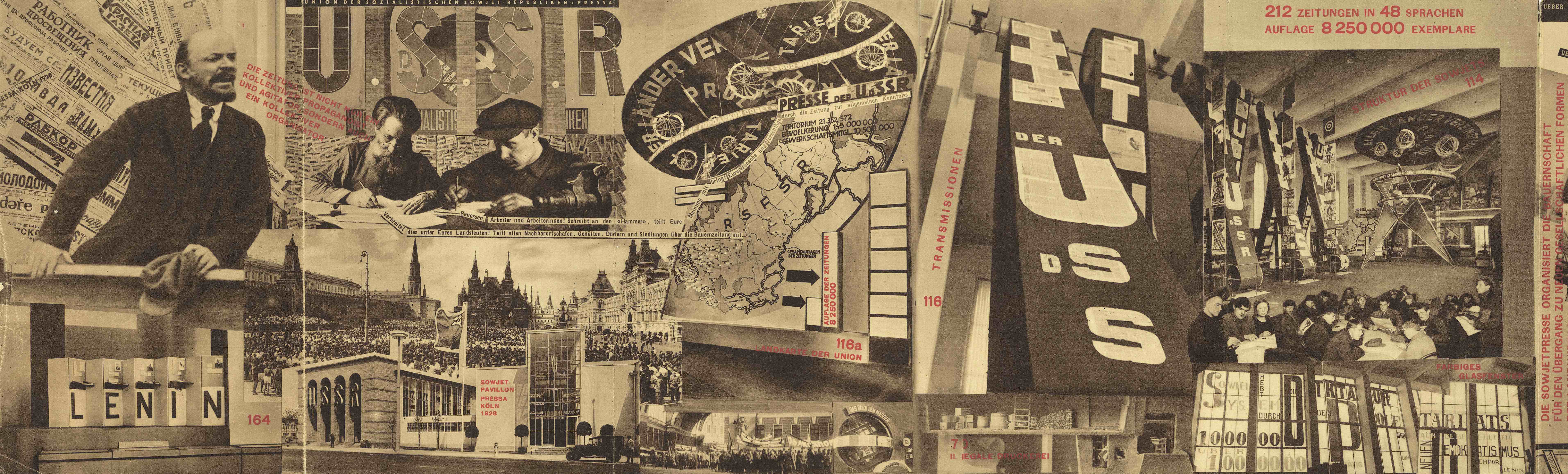 The Task of the Press Is the Education of the Masses, El Lissitzky, 1928. Purchased 2016. The David King Collection at Tate