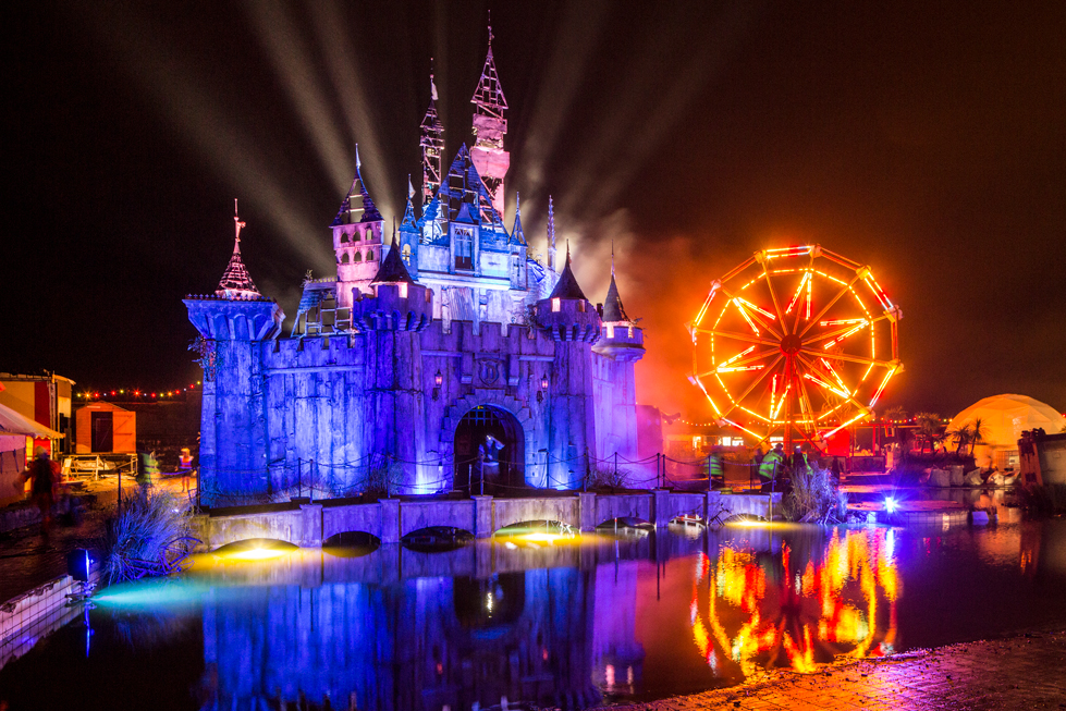 Dismaland, 2015. Photo by David Levene.