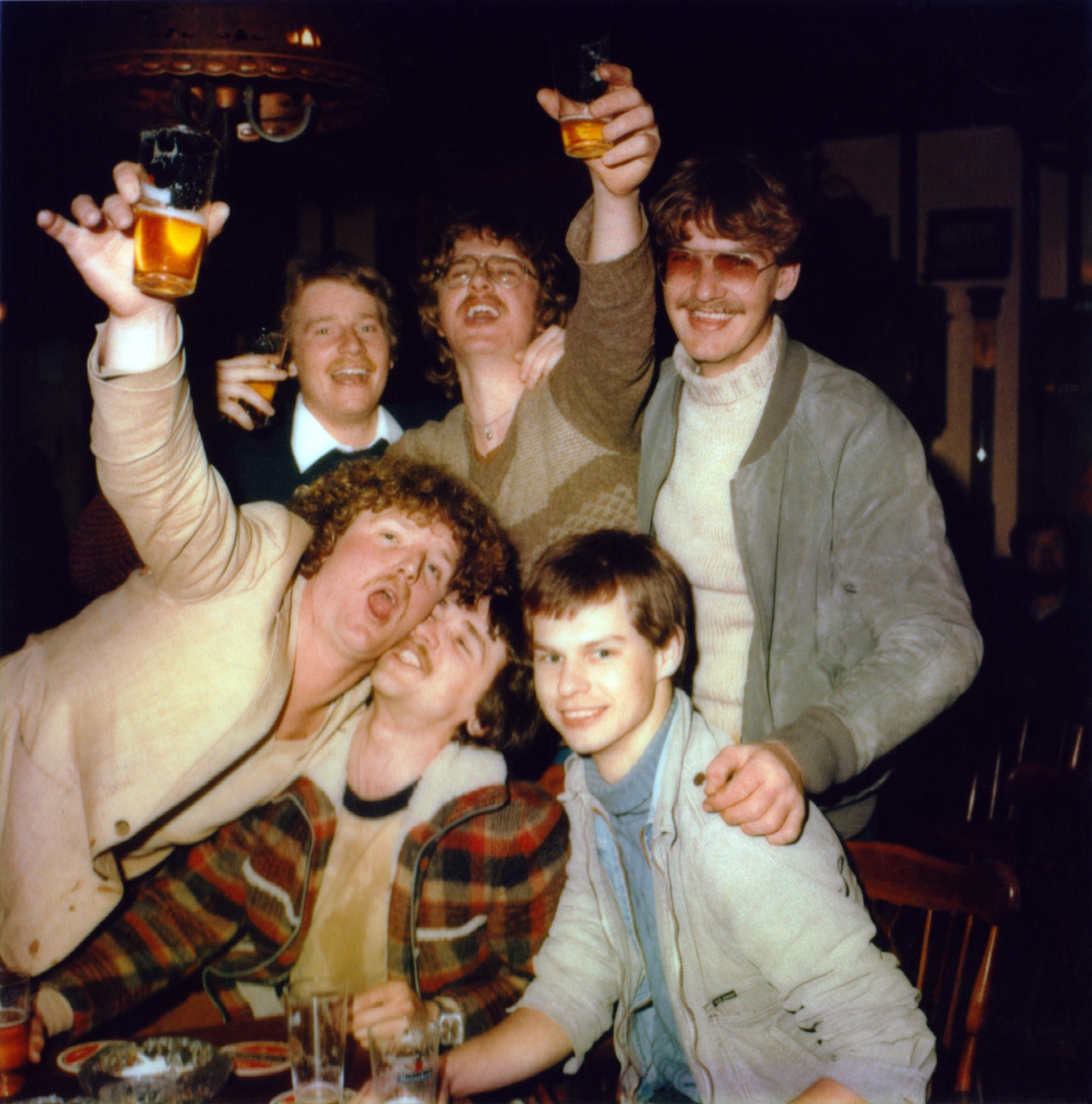 Drinking Group at the Old Bell Inn