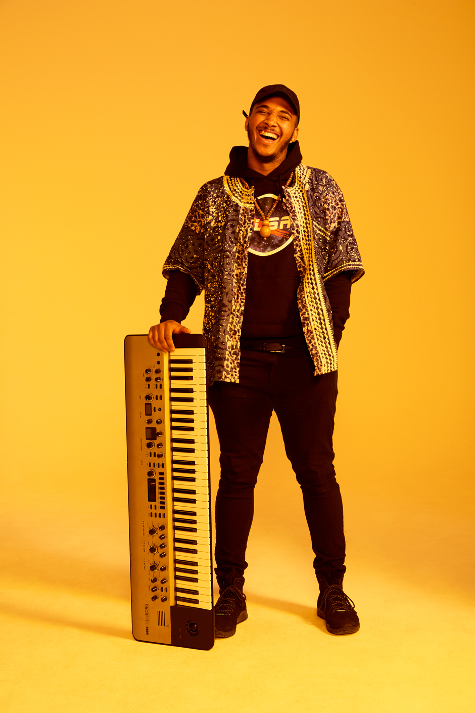 Dominic Canning, keyboards.