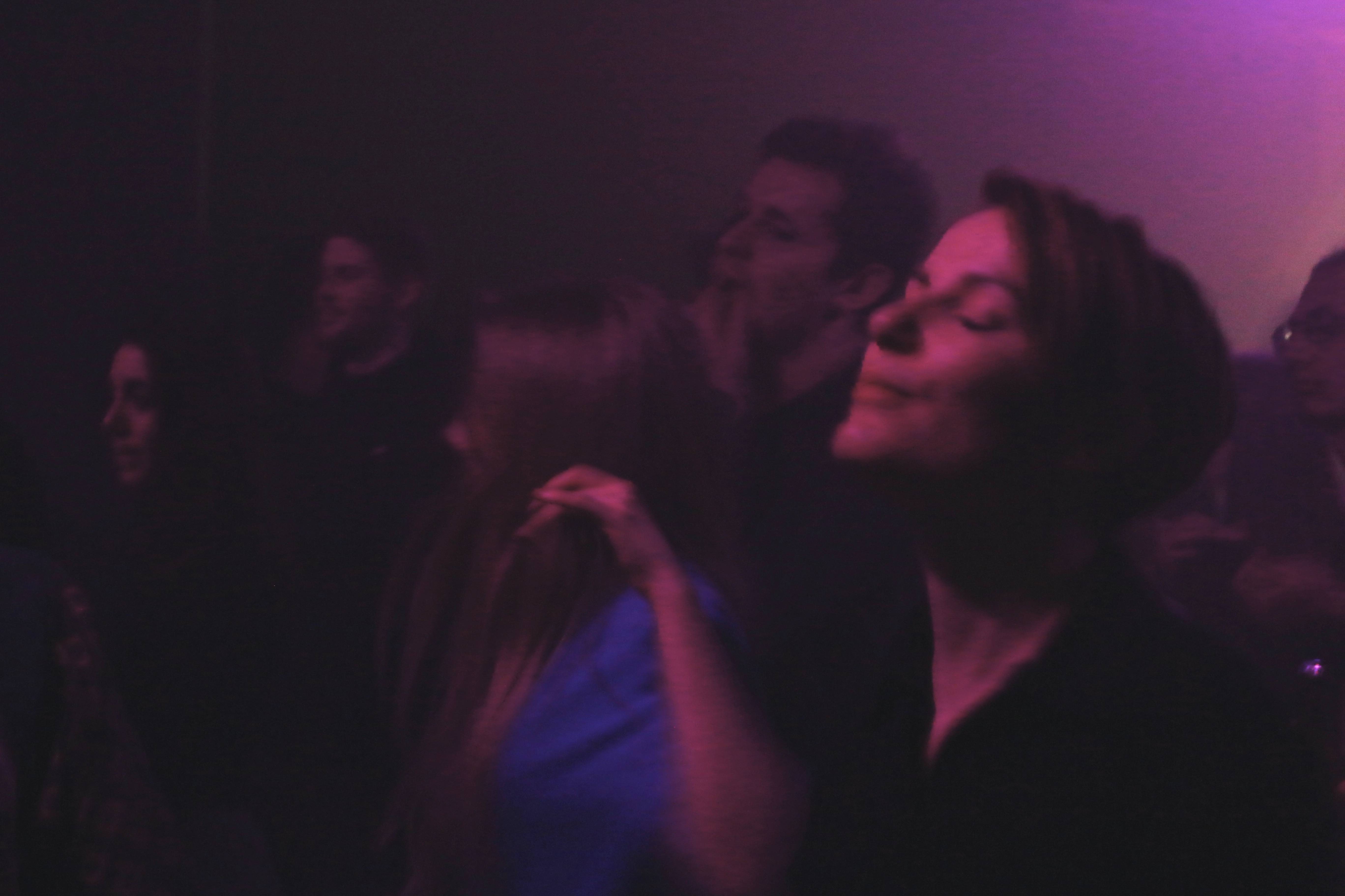 Dancers at the most recent Synergia fundraising party.