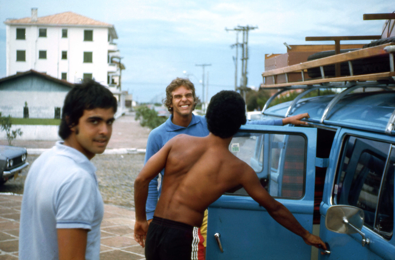 The original road trip in 1976. Photo by João Wallig.