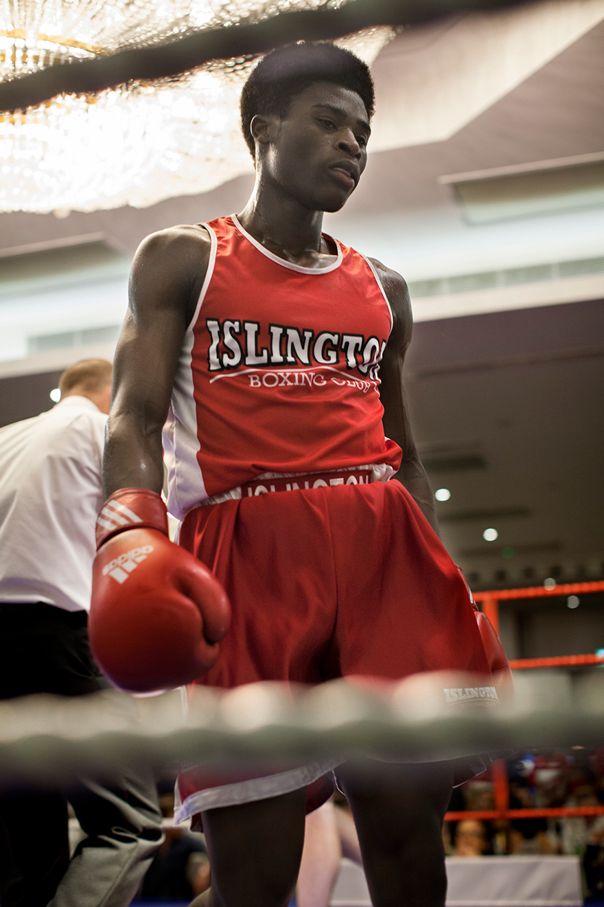 19-year-old Azeem Bakar has been training for a year.