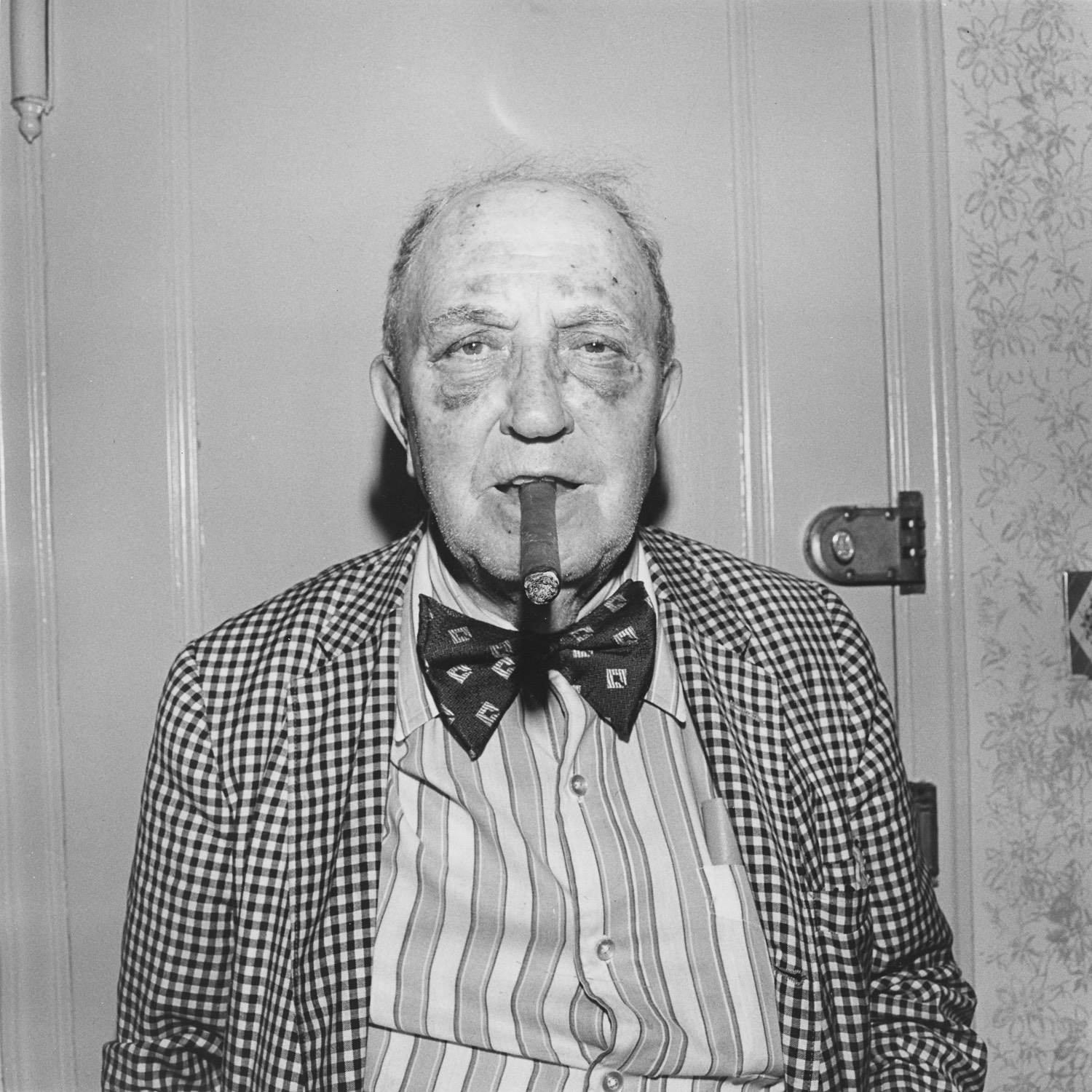 Mr. Katz was mugged by two kids who found him dozing in front of his TV in his living room NY, NY 1978