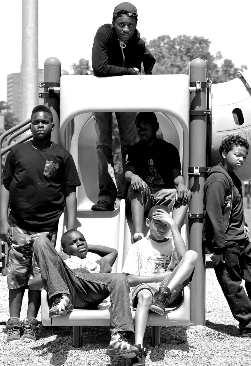 Bruce Bennett, Center 4, Bronzeville, Chicago, 2013, courtesy of the photographer, from "All Power: Visual Legacies of the Black Panther Party," PCNW 2018