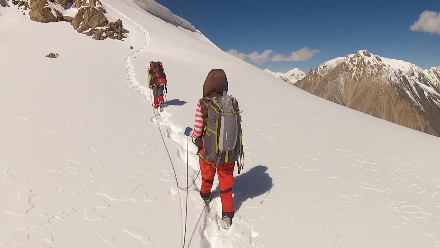 A scene from The Unknown Mountaineer by Shehrbano Saiyid.