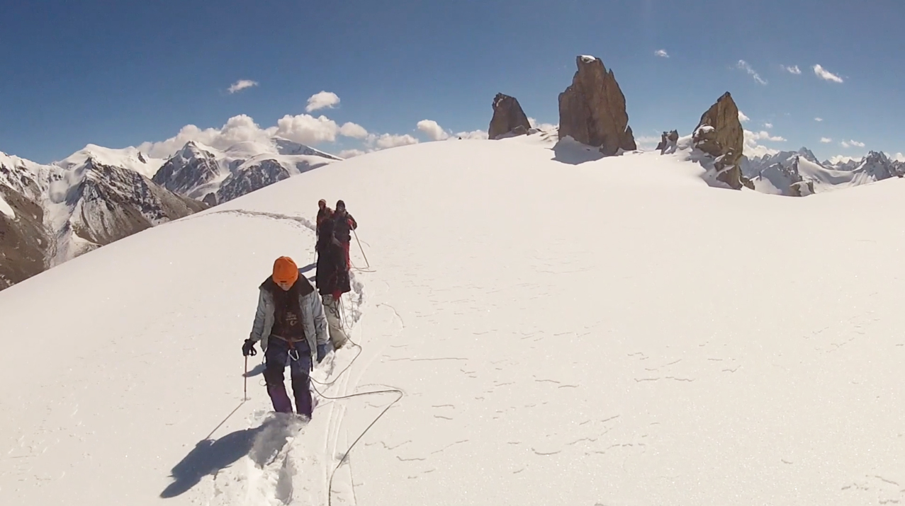 A scene from The Unknown Mountaineer by Shehrbano Saiyid.