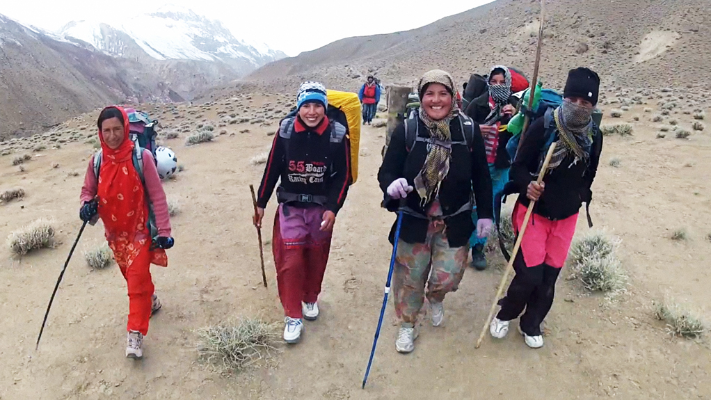 A scene from The Unknown Mountaineer by Shehrbano Saiyid.