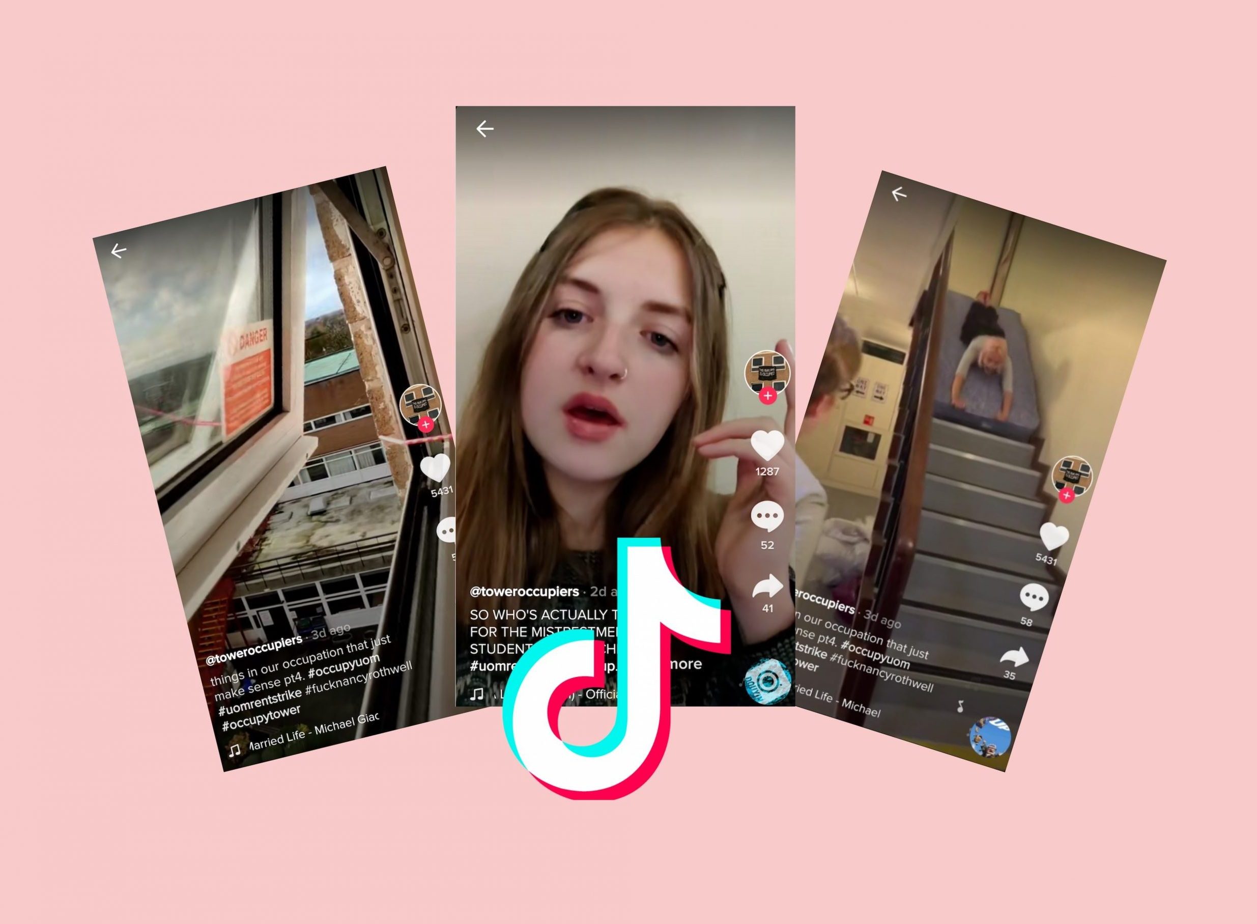 The TikTok student activists occupying Manchester Uni