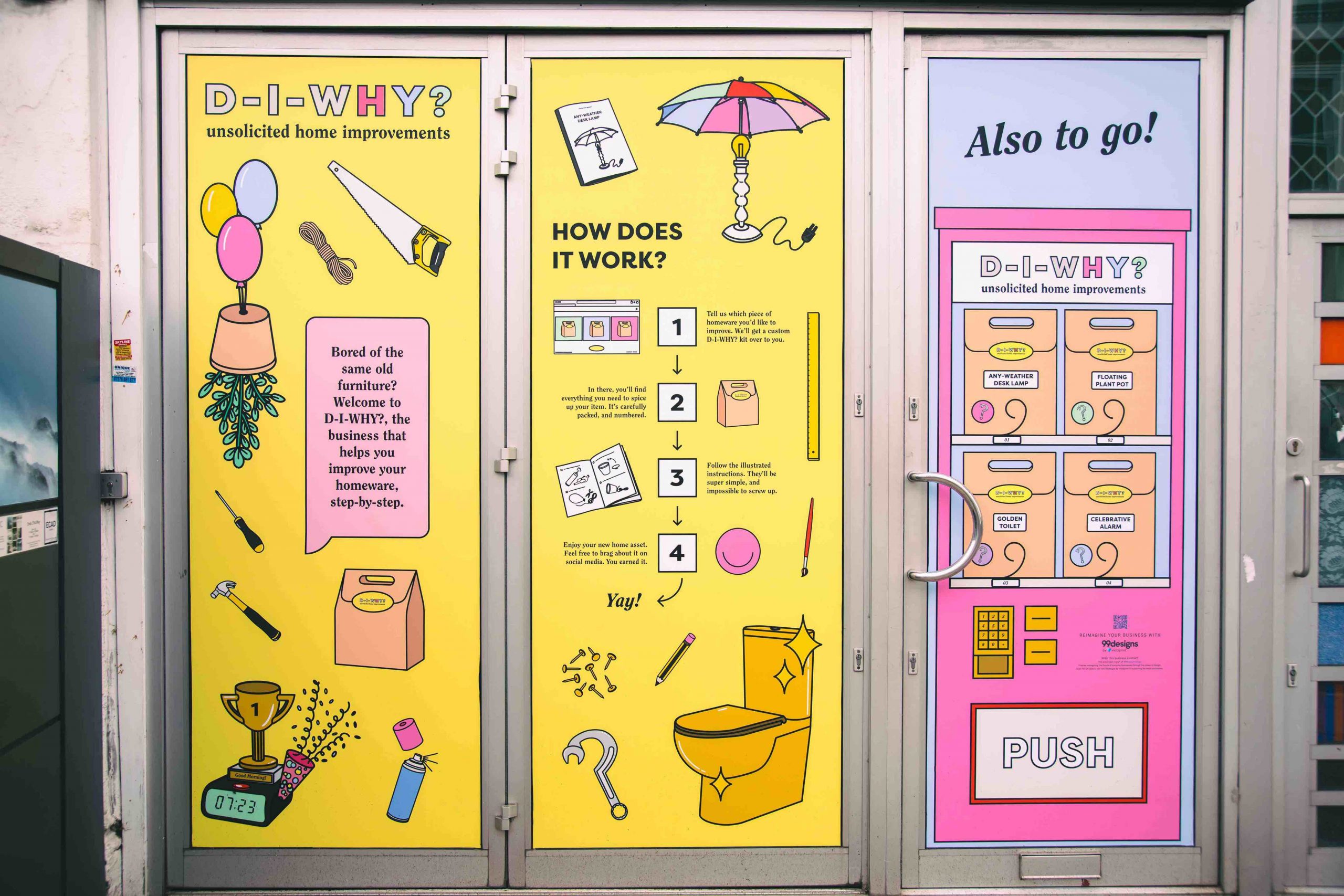 The street-art project reimagining indie businesses